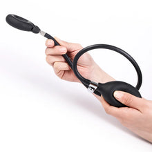 Load image into Gallery viewer, Liquid Silicone Cock Ring Inflatable Restraint Penis Sleeve Male Masturbation