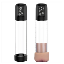 Load image into Gallery viewer, Cross-border Amazon Lcd Trainer New Hydrotherapy Cup Rechargeable Usb Male Masturbation Led Penis Trainer