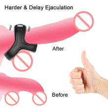 Load image into Gallery viewer, 10 Speeds Male Penis Vibrating Cock Ring Vibrator Sex Toys For Men