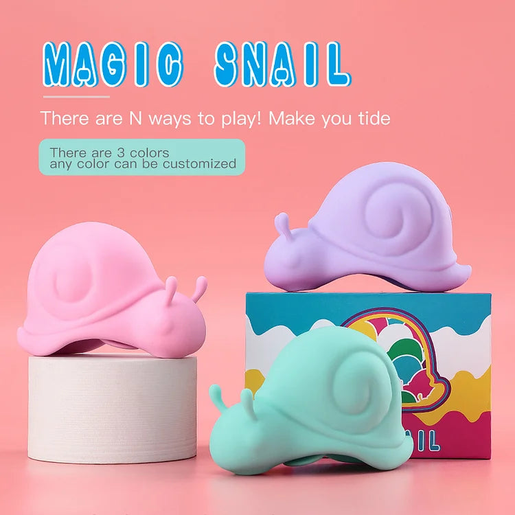 New Snail Sucking Cute Little Jumping Egg Female Orgasm Tongue Licking Vibration Masturator Adult Sex Toys