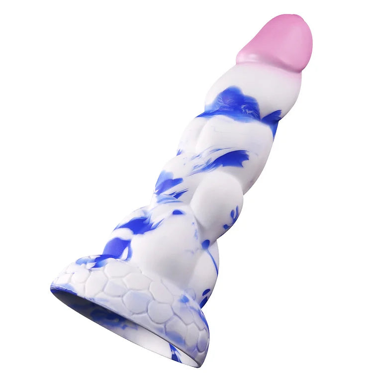 Mixed Color Cotton CandyAnal Plug Male And Female Masturbation Device Silicone Fake Penis Fun Gun Machine Adult Products