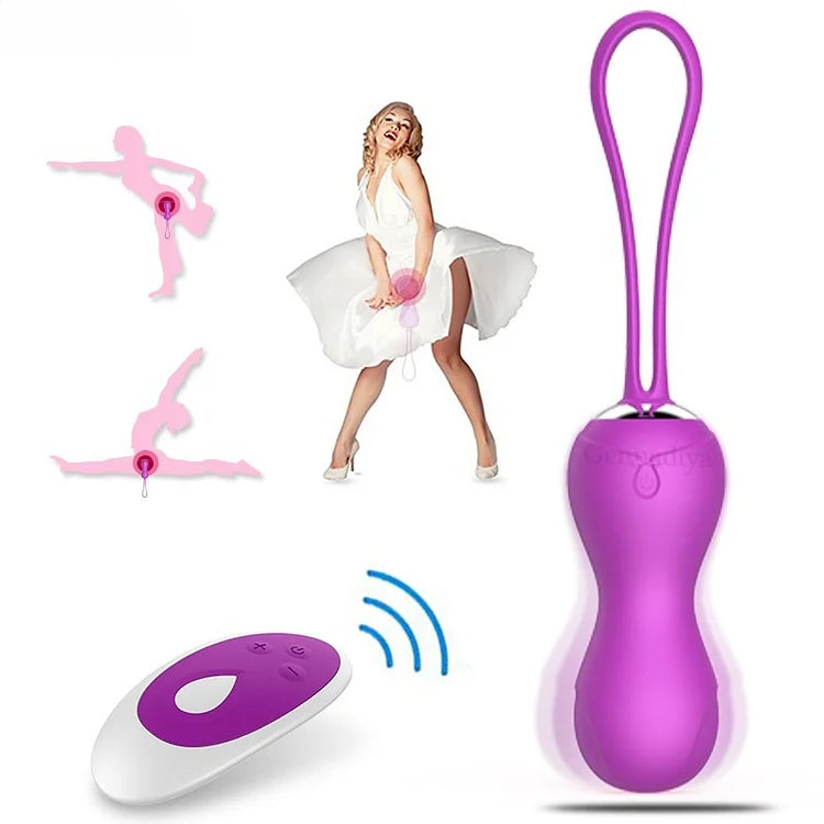 Vibrating Eggs Vaginal Tighten Exercise Kegel balls G Spot Vibrators  Clitoris Stimulation for Women