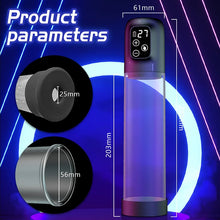 Load image into Gallery viewer, Electric  Pump Sex Toys Penis Extender Penile Vacuum Pump For Men