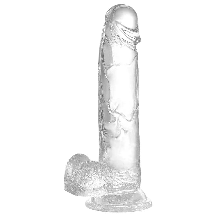 7.3-inch Transparent Dildo