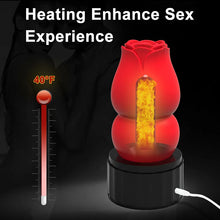 Load image into Gallery viewer, Male Rose Toy Heating Manual Masturbation Cup