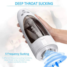 Load image into Gallery viewer, Spins And Sucks The Plane Cup Men&#39;s Masturbator Makes A Sound Charging Hands-free Ball