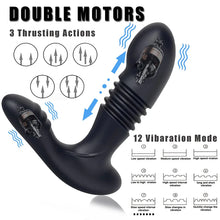 Load image into Gallery viewer, Men&#39;s Retractable Prostate Anal Plug G-point Stick Vibrator