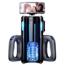 Load image into Gallery viewer, Leten Cannon King Pro Thrusting High-speed Motor Masturbator Cup with Phone Holder